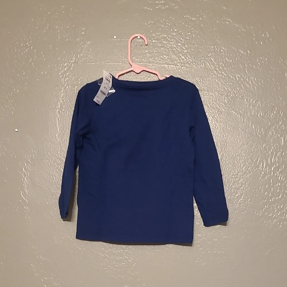 Epic Threads Navy Polar Bear Long Sleeve Tee NWT Size 4/4T